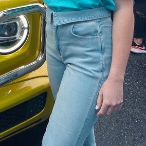 Hollister Ultra High Rise Mom Jean